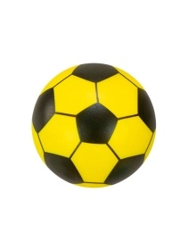 Мяч футбольный ПВХ, 22 см, микс цвета 