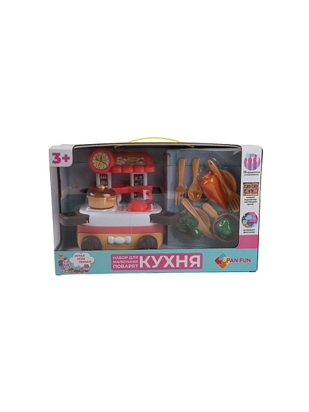 Игрушка с товарным знаком "PAN FUN" из полимерных материалов
Набор "Кухня"