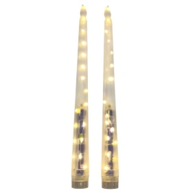 Фигурка декоративная Sunup с LED подсветкой "Свечи", 2 шт., 2*27 см (ML-3525)