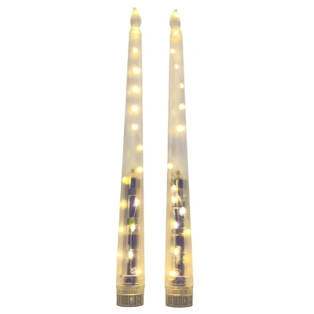 Фигурка декоративная Sunup с LED подсветкой "Свечи", 2 шт., 2*27 см (ML-3525)