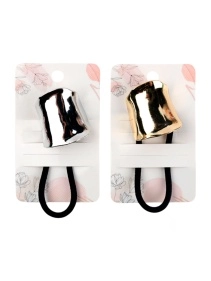 Резинка для волос "Металл", 3,4 см (PX0763)