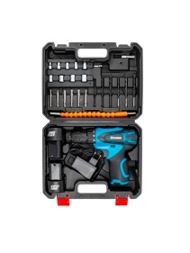 Дрель-шуруповерт аккумуляторная с набором аксессуаров