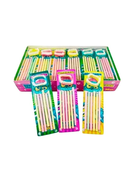 сахарная конфета, жевательный мармелад Весёлый напугай (Зомбастик; челюсти), 13г