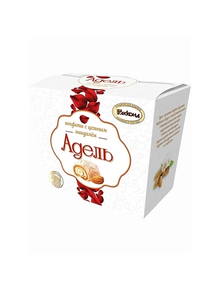 Конфеты "Акконд" "Адель" с цельн.миндалем, 150г