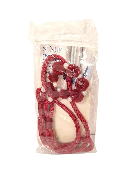 Подхват для штор завязывающийся "Бусинки", 82 см