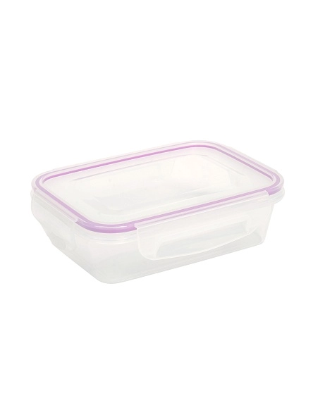 Контейнер герметичный прямоуг. 0,5л (прозрачный)