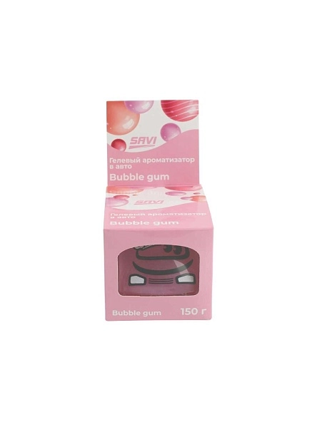 Ароматизатор в авто SAVI гелевый, 150 г, Bubble gum (артикул K24103101-1)