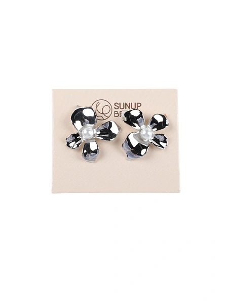 Серьги "Flower", 3 см (PZ109)