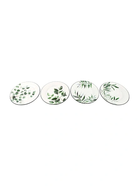 Тарелка "Green vibes", 20 см (PK1163)