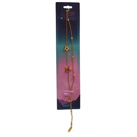 Браслет "Stars, moon, sky", Sunup beauty, 17+5 см (ML-3008)