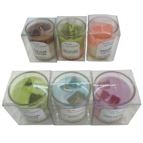 Свеча интерьерная ароматическая "Cocktail", Sunup,  7*8 см, 150 г, (ML-3238)