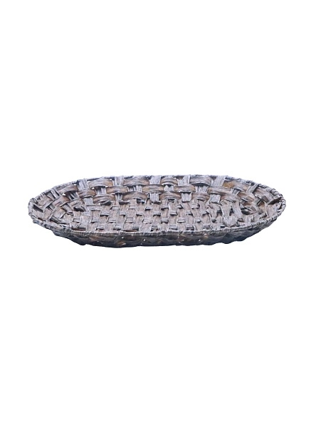 Корзинка плетеная 38*25*4 см, микс