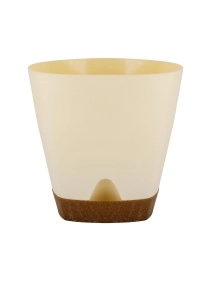 Горшок для цветов InGreen WOOD D170мм 2,5л с прикорневым поливом микс