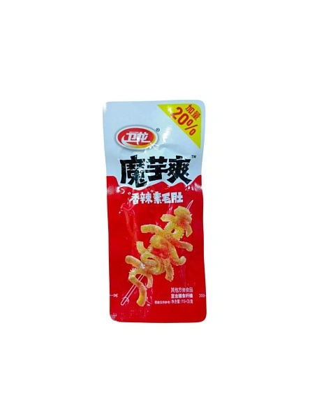Пряно-острые растит. полоски из конжака Weilong, 18 г