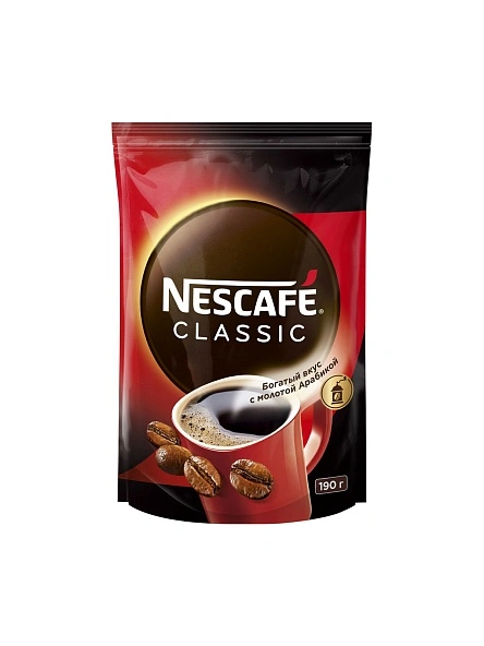 Кофе растворимый Nescafe Classic 190г