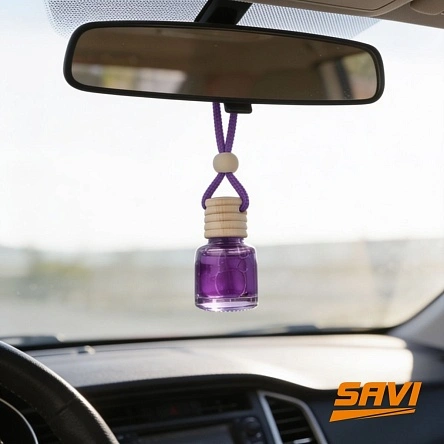 Ароматизатор в авто, бутылочка, 8 мл, Purple: Lavender