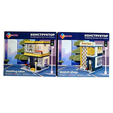 Игрушка. Конструктор Building blocks-mini Scene Pan Fun (Артикул XRE25020711)