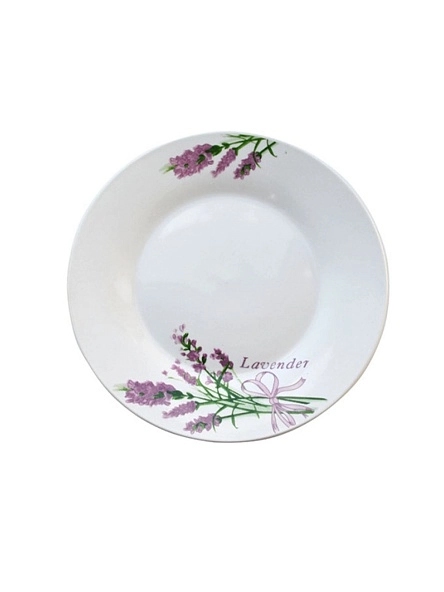 Тарелка мелкая 17,5 см "Лаванда" т7-5763#  (эконом)