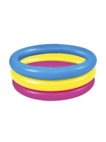 Бассейн надувной "Play Market" Разноцветный, ПВХ, 76*25см