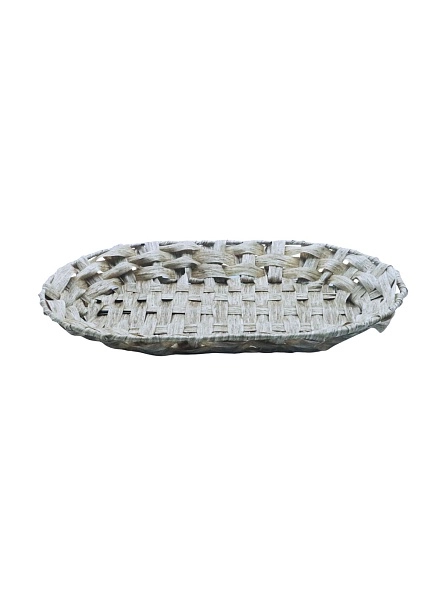 Корзинка плетеная 38*25*4 см, микс