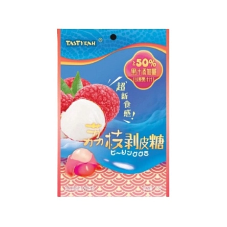 Конфета желейная (фрукты внутри съедобной оболочки) с фруктовым соком 70г, 
ЛИЧИ