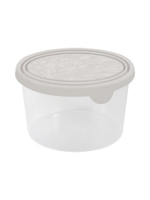 Контейнер для продуктов HELSINKI Artichoke 0,75 л круглый пепельный жемчуг