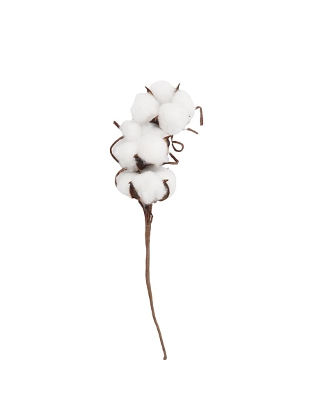 Украшение декоративное "Cotton branch" 40 cм