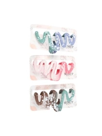 Заколка-краб для волос "Paints", микс цветов (KRE24102352)