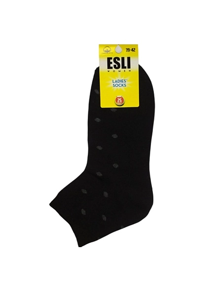 Носки женские ESLI арт. 52s-204, р.25, 093 чёрный