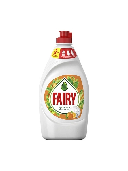 Средство для мытья посуды Fairy Апельсин и лимонник, 450мл