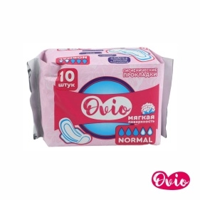 Гигиенические прокладки Ovio нормал (normal), 10 шт, 3 капли (MD2318-2)
