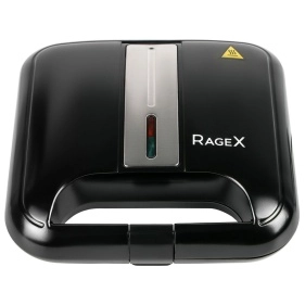 Электрическая сэндвичница RAGEX R731, гриль, 750Вт, цвет: 000 (черная)