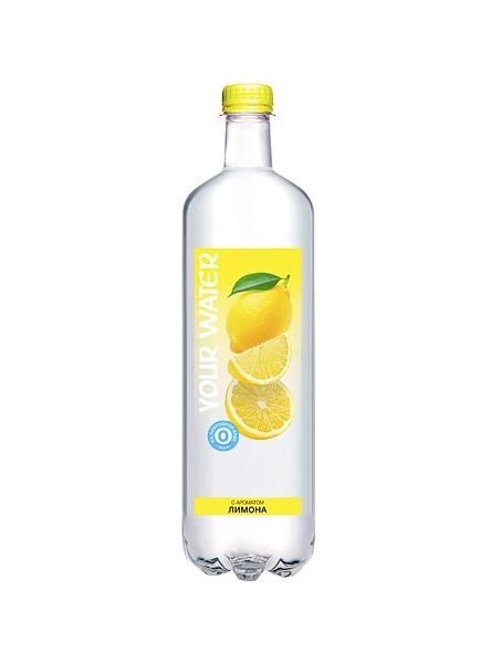 Напиток безалк. газ. «Your Water» с аром. лимона, (Дарида) 1,0 л