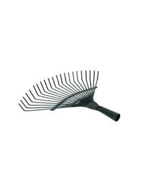 Грабли веерные, 22 зубца, металл (PL-1210) 