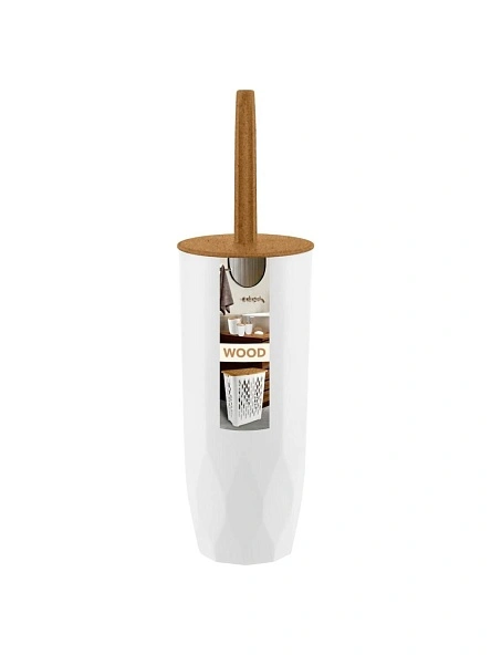 Комплект WC (ершик+подставка) Keeplex Wood