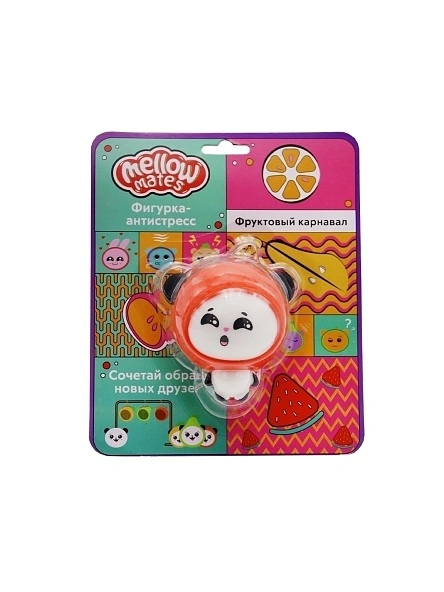 Фигурка-тянучка в шапочке Mellow Mates, в ассортименте, Funky Toys, FT866070