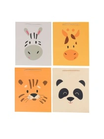 Пакет подарочный "Cute animals", 26*32*10 см (GB841)
