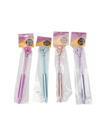 Ручка шариковая "Кристалл" цв.синий, микс цветов