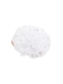 Бант-помпон на резинке "Жасмин", 11 см