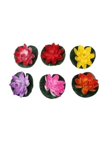 Лотос декоративный для пруда, d=16 см, в асс-те