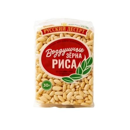 Воздушные зерна риса в сахарном сиропе 30г