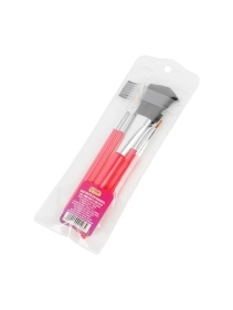 Набор кистей для макияжа, 5 шт, микс цвета