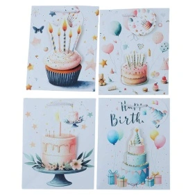 Пакет подарочный "Sweet birthday", Fun Party, 18*23*10 см (MO-445)