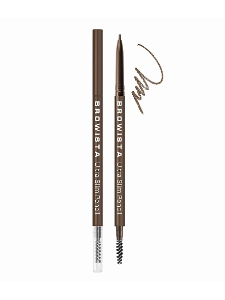 Карандаш для бровей ультратонкий Browista тон 204