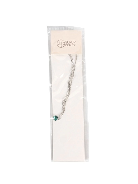 Колье "Green vibes", 45+5 см (PZ123)