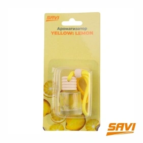 Ароматизатор в авто, бутылочка, 8 мл, Yellow: Lemon