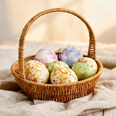 Корзинка из искусственного ротанга (ПВХ)  Арт.ВМ-001-2, ВМ-002-2, ВМ-003-2