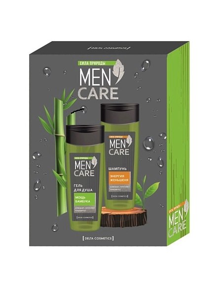 Косметический набор муж.  MEN CARE (гель для душа 250 мл + шампунь 250 мл)