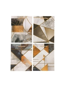 Пакет подарочный "Геометрия", 18*23*10 см (GB1085)