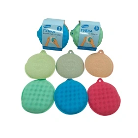 Губка для мытья посуды Чистюлино "Fresh Clean" 3 шт. (ML-3675)